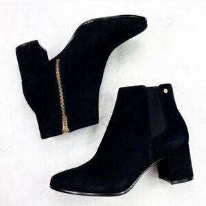 Black Suede Ankle Boots